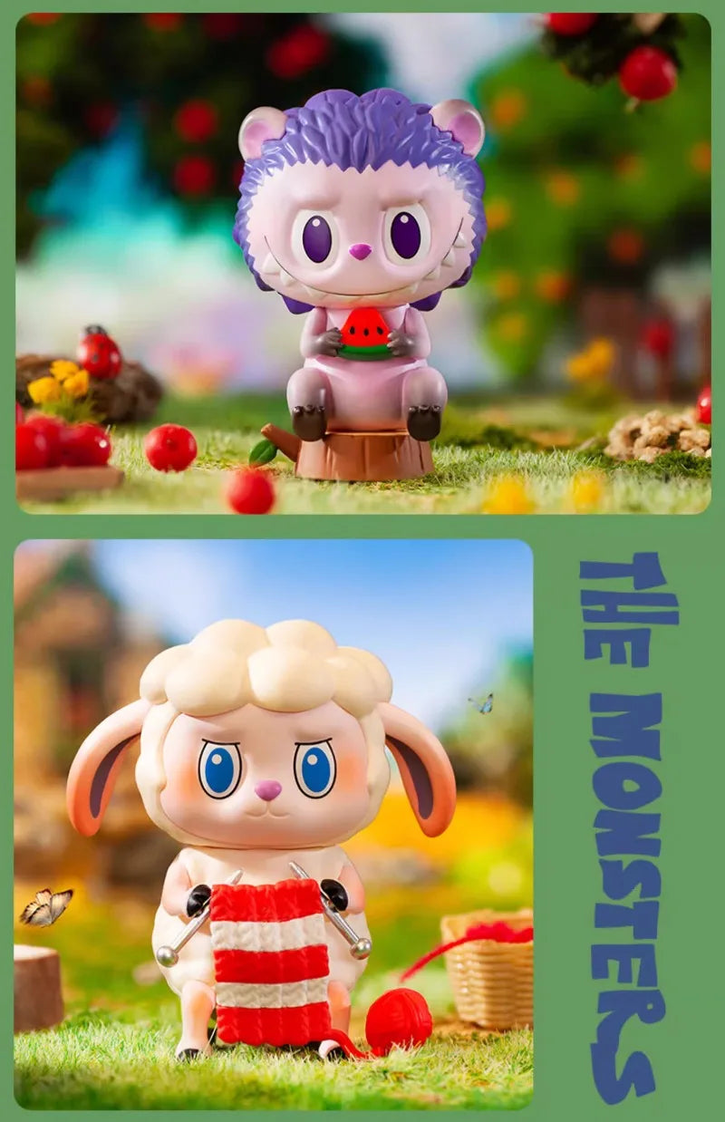 🌈 Figurines Kawaii Labubu – Boîte Mystère Animaux