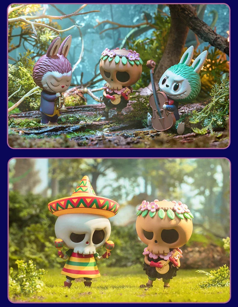 🎶 Figurine Anime Labubu – Forest Concert Collection