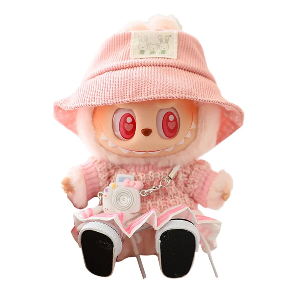🎀Vêtements Labubu 17cm – Ensemble Kawaii pour Labubu 🎀