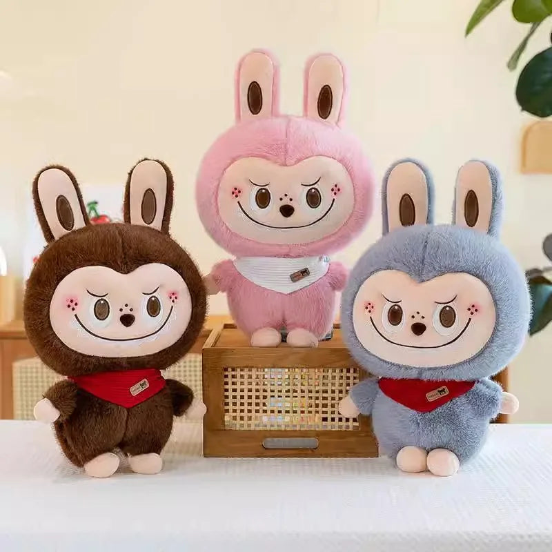 🧸 Labubu Géant 25 cm – Doudou Câlin et Réconfort Doux pour Enfants
