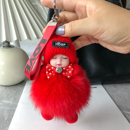 🧸Labubu Flocon Élégant – Charme Doux & Signature Unique