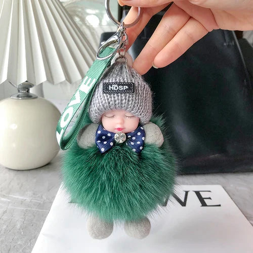 🧸Labubu Flocon Élégant – Charme Doux & Signature Unique