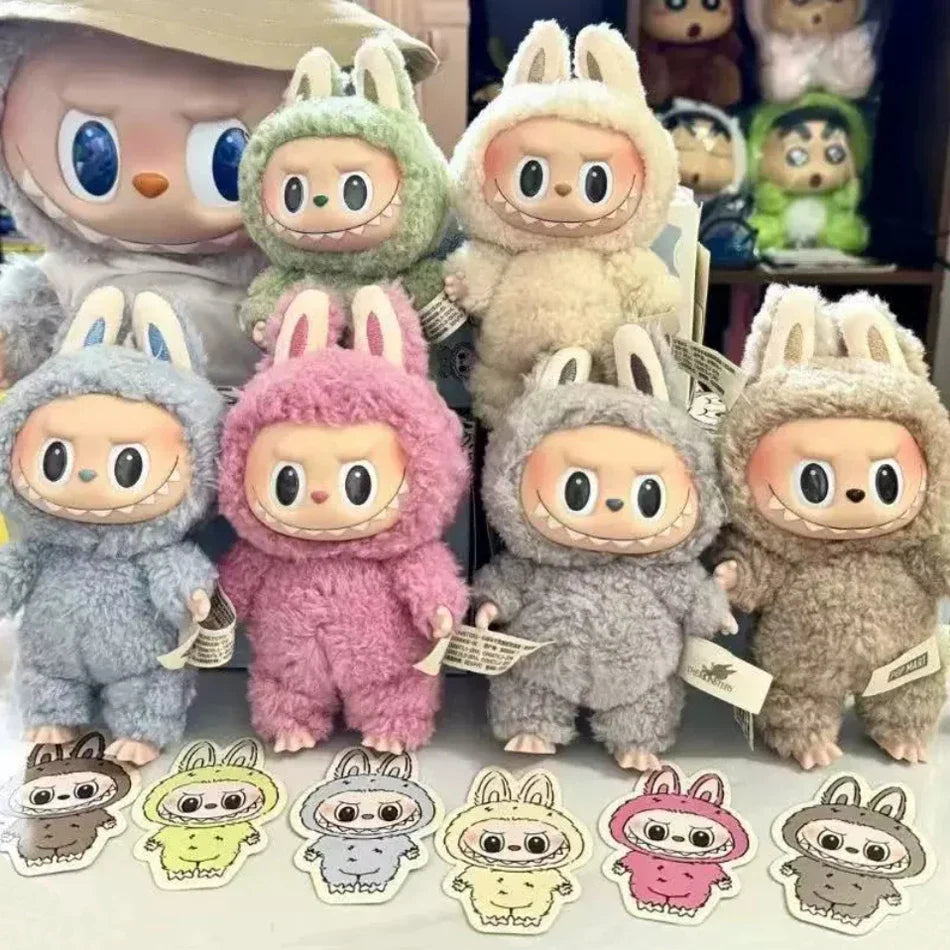 🧸 Figurine Labubu Enamel 17 cm – Monstre Kawaii & Déco Pop