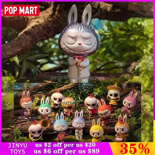 🎶 Figurine Anime Labubu – Forest Concert Collection