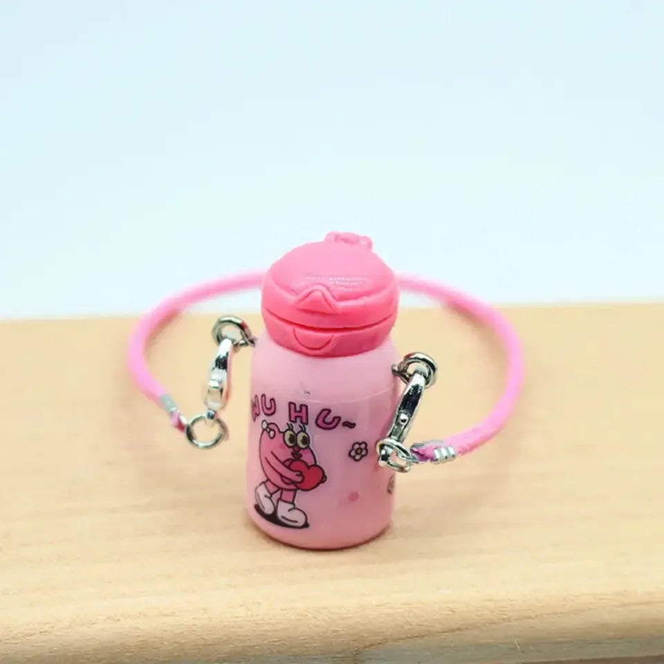 🧸 Sweater Rayé Rose & Blanc pour Poupée Labubu 17 cm