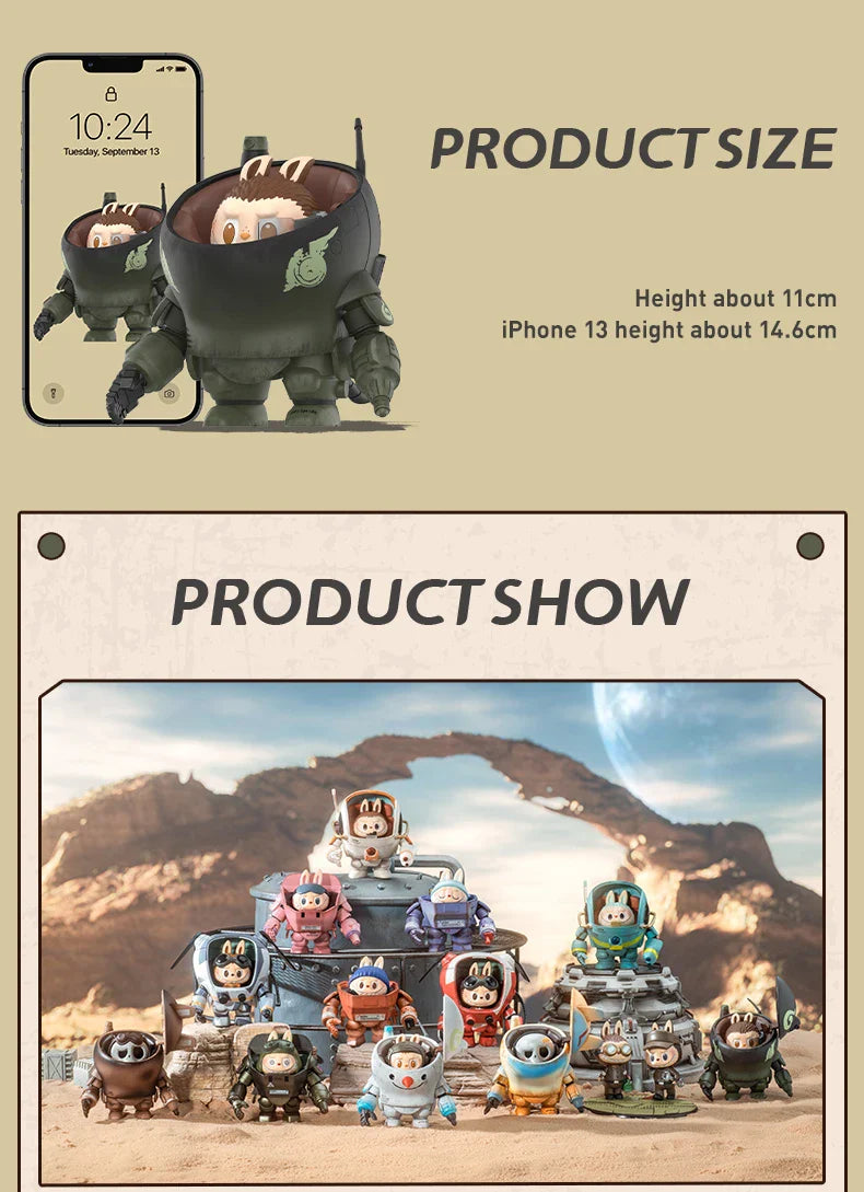 🛸 Figurine Labubu The Monsters x Kow Yokoyama Ma.K. – Boîte Mystère