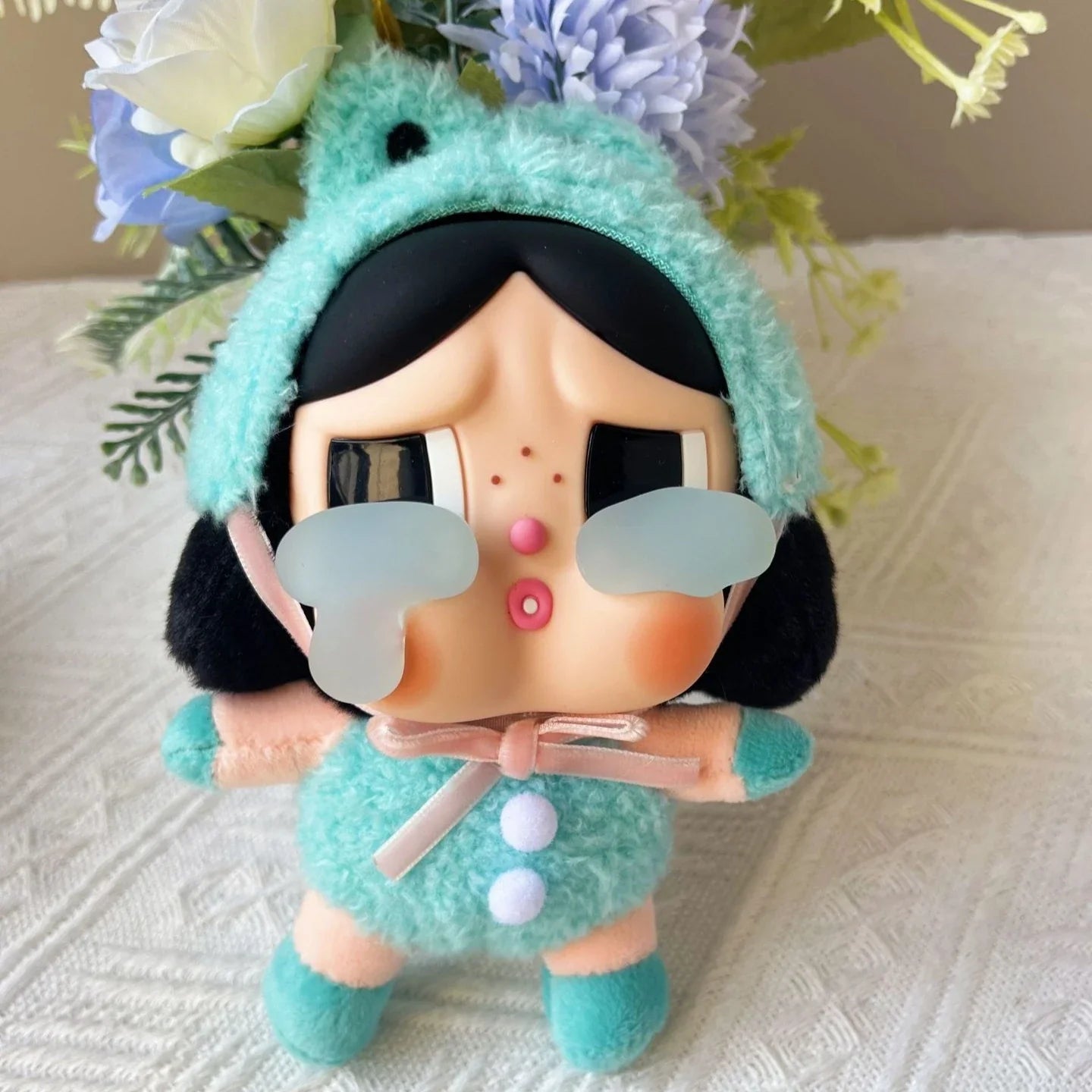 🍼 Labubu Baby Cry - V1 V2 (17 cm) – Votre Nouveau Compagnon Emotif