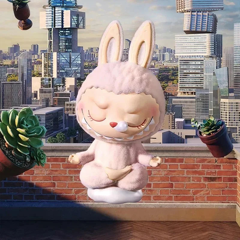 🧘♀️ LABUBU The Monsters – Série Yoga Paresseux