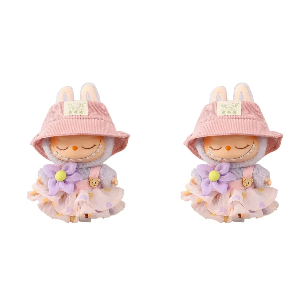 🎀Vêtements Labubu 17cm – Ensemble Kawaii pour Labubu 🎀