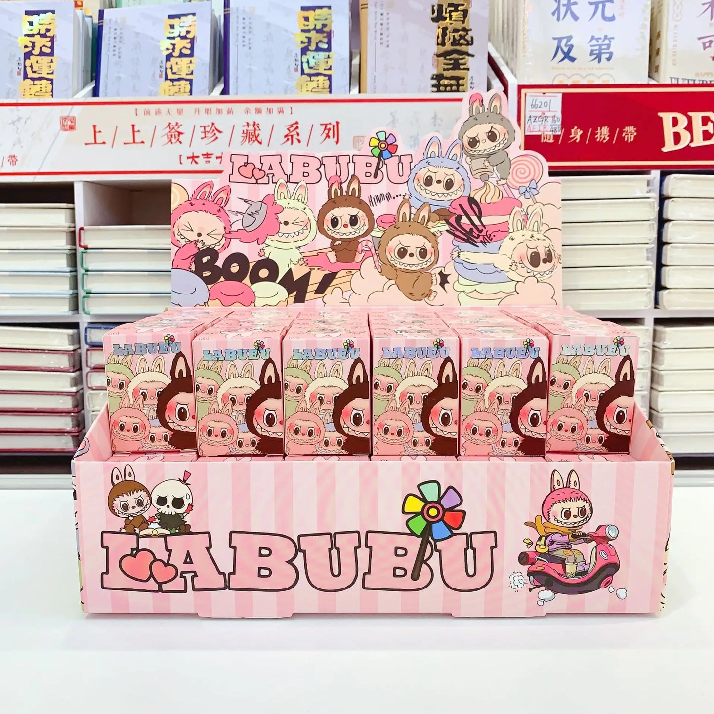 🎉 Set de 48 Pièces Labubu Cartoon Box – Un Univers de Magie et de Créativité