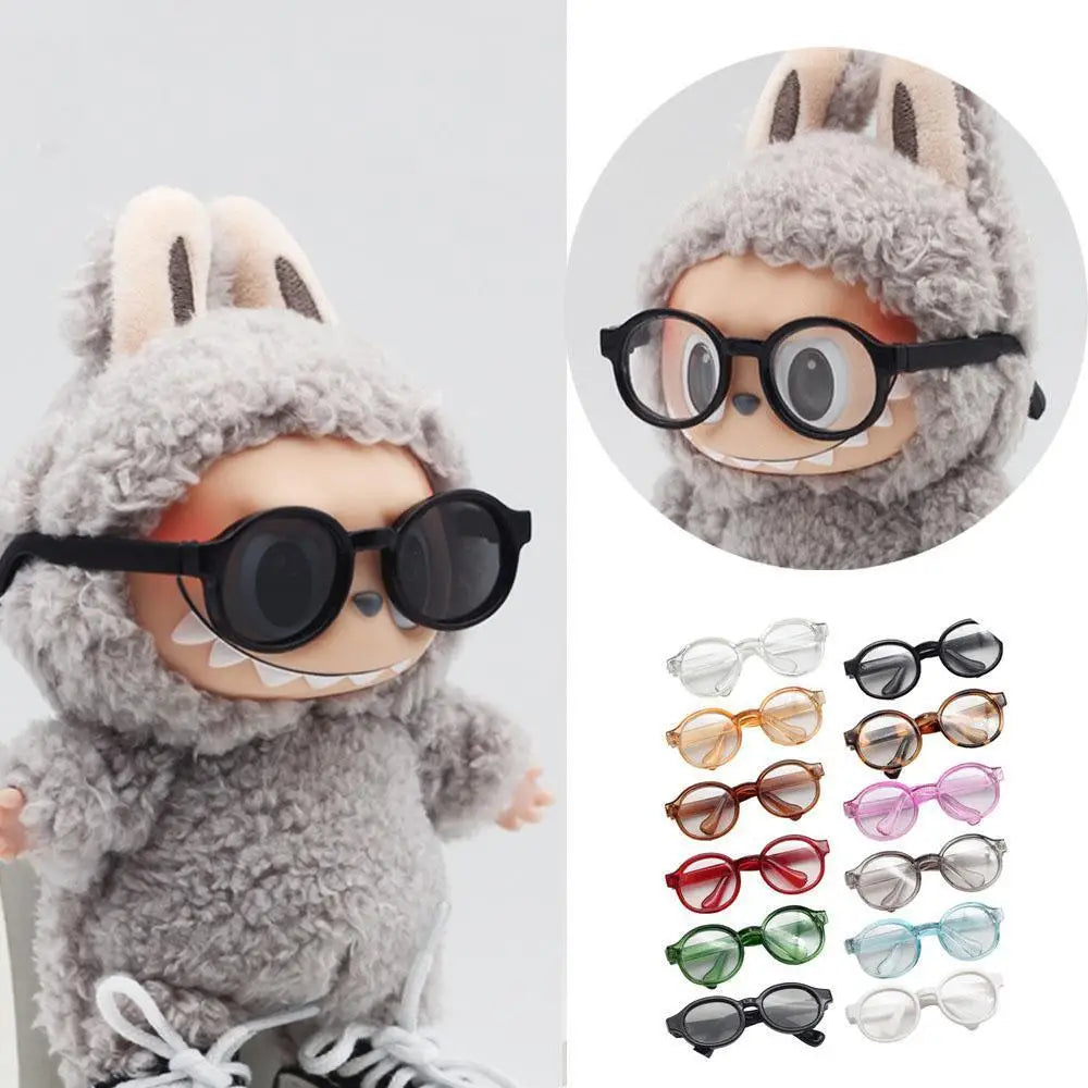 🤓 Lunettes Transparentes Labubu 6.5 cm – Le Détail qui Fait Briller vos Poupées