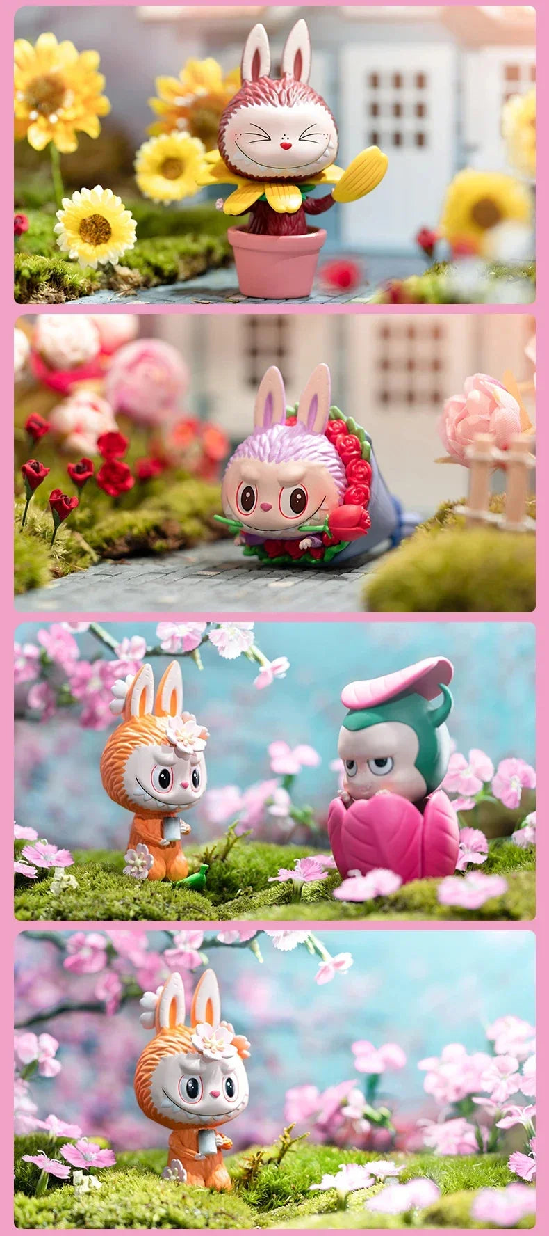🌸 LABUBU - Série Flower Elves – Boîte Mystère