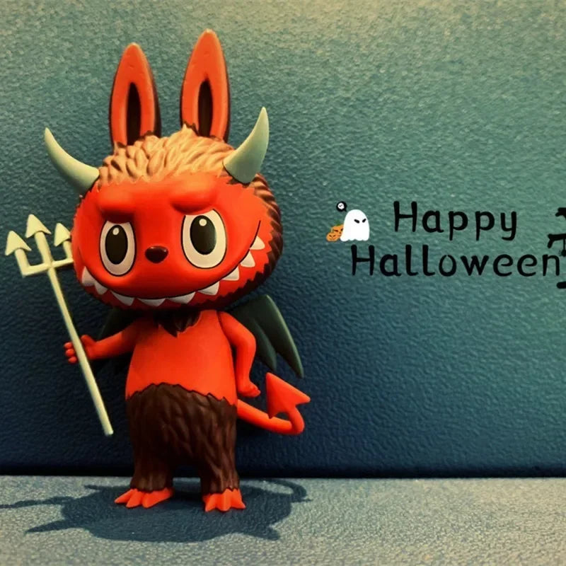 🎃 Figurine de Monstre Halloween Labubu – Boîte Mystère