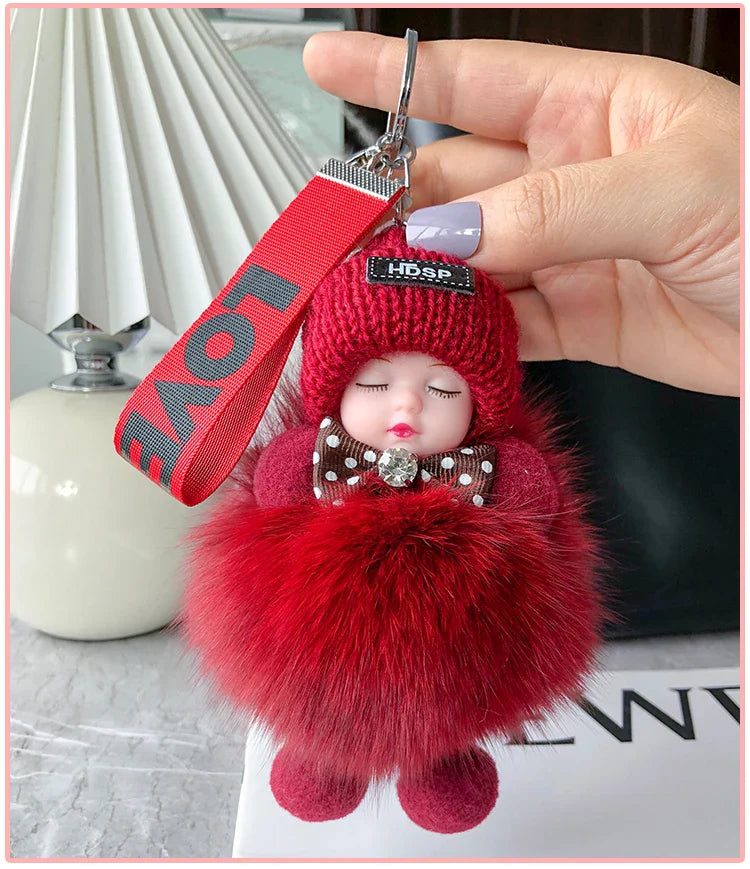 🧸Labubu Flocon Élégant – Charme Doux & Signature Unique