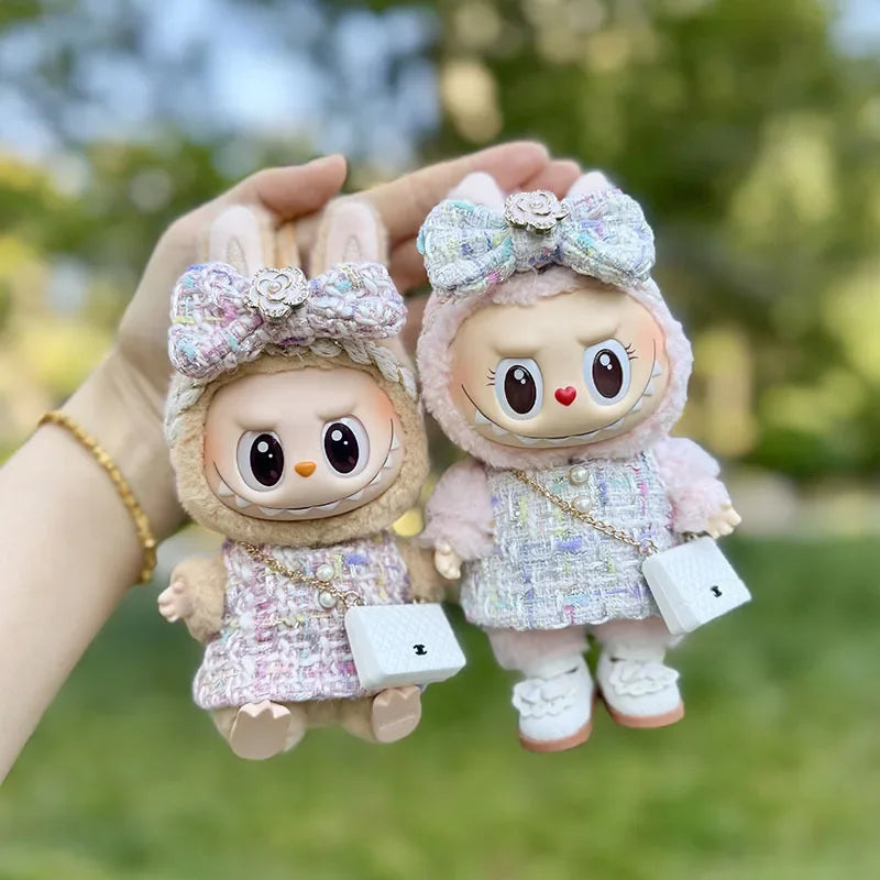 🌸 Ensemble Camellia pour Poupée Labubu 17 cm – Élégance, Style & Imagination