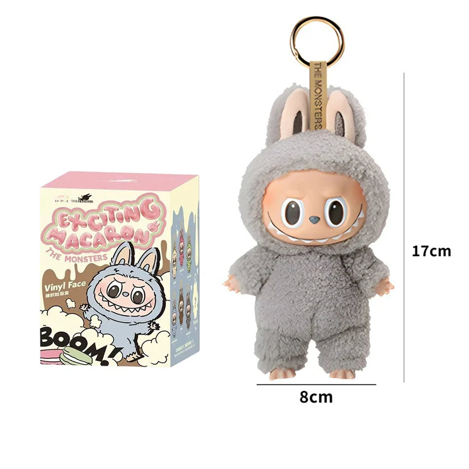 🍭 Figurine Labubu Monstre Macaron – Décoration Kawaii 15 cm en PVC | Objet de Collection Pop Culture
