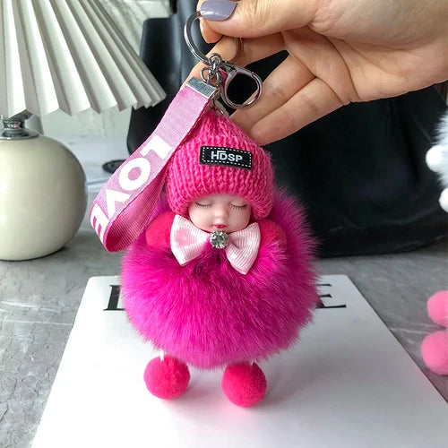 🧸Labubu Flocon Élégant – Charme Doux & Signature Unique