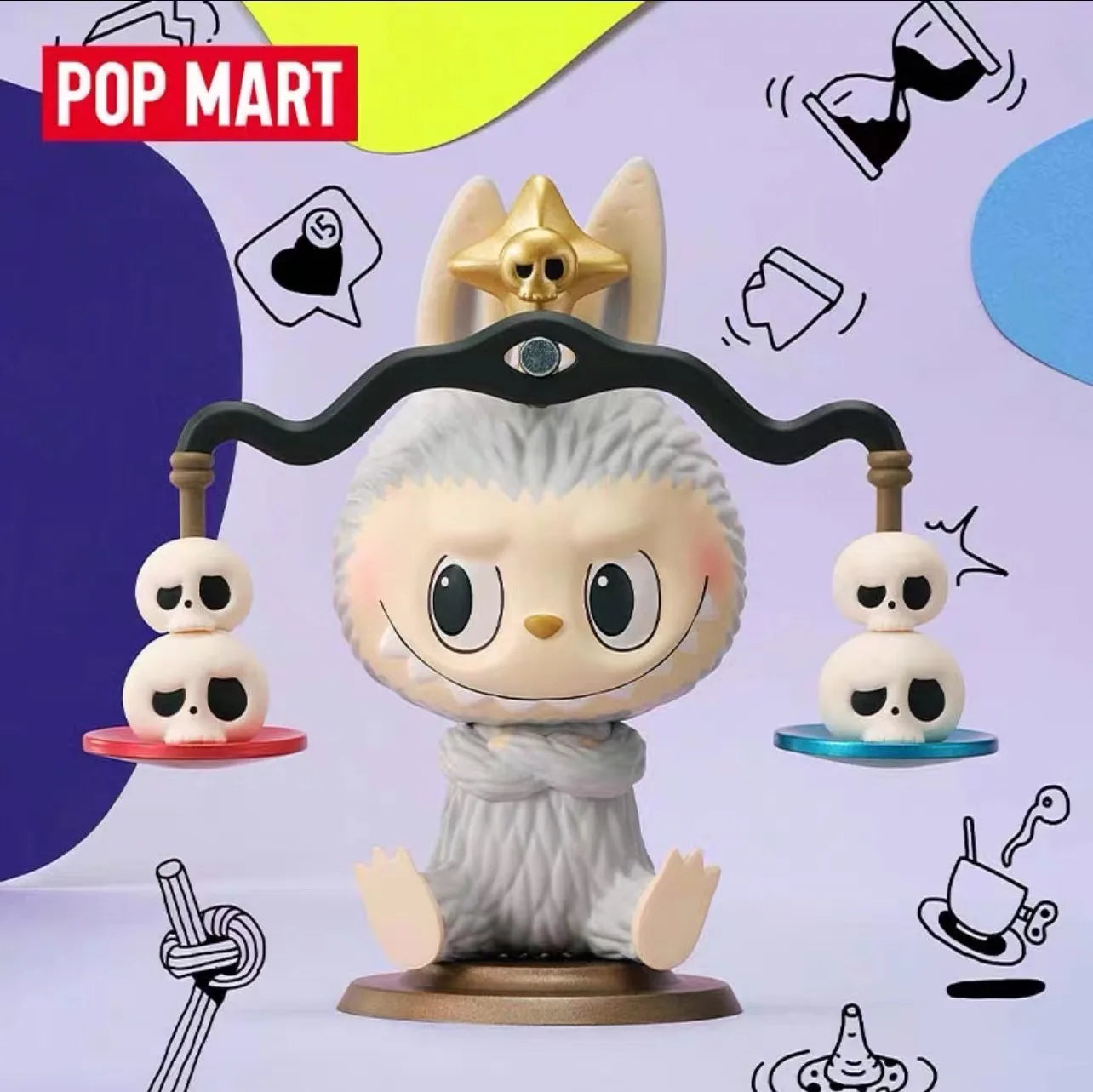 ✨ Labubu Zimomo – Figurine Action Kawaii | Série Constellation (9 cm)