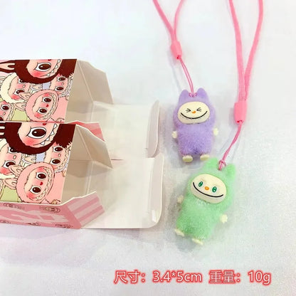 🎒 Labubu – Pendentif Résine pour Sac à Dos – Ornement Mignon et Créatif