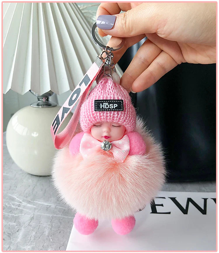 🧸Labubu Flocon Élégant – Charme Doux & Signature Unique