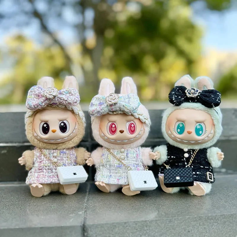 🌸 Ensemble Camellia pour Poupée Labubu 17 cm – Élégance, Style &amp; Imagination