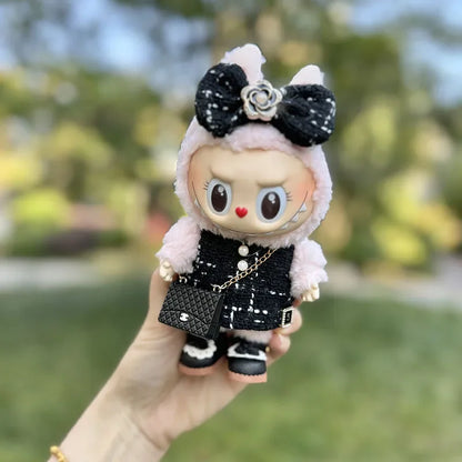 🌸 Ensemble Camellia pour Poupée Labubu 17 cm – Élégance, Style &amp; Imagination