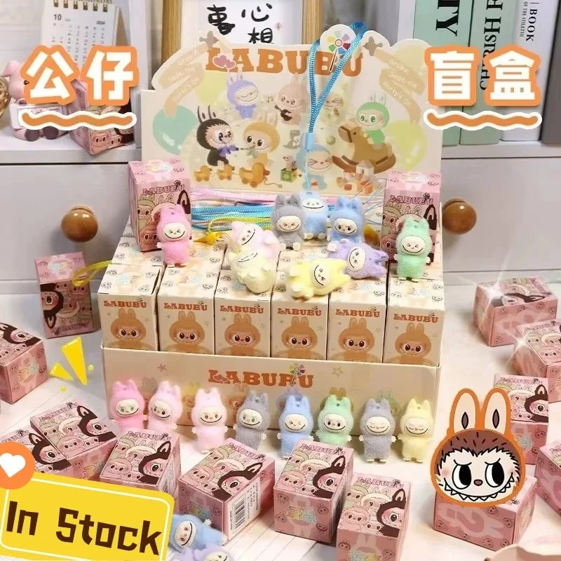 🎒 Labubu – Pendentif Résine pour Sac à Dos – Ornement Mignon et Créatif