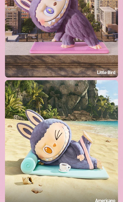 🧘♀️ LABUBU The Monsters – Série Yoga Paresseux