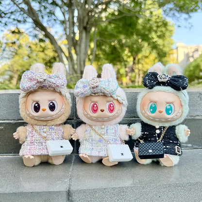 🌸 Ensemble Camellia pour Poupée Labubu 17 cm – Élégance, Style &amp; Imagination