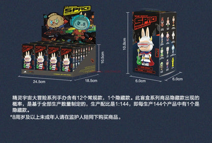 🚀 Labubu – Capitaine des Monstres de l’Espace – Figurine Anime POP MART