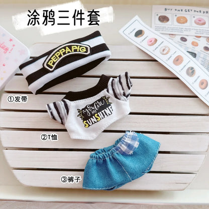 👗🎤 Vêtements Labubu 17cm – Mode Kpop pour Petits Stylistes !
