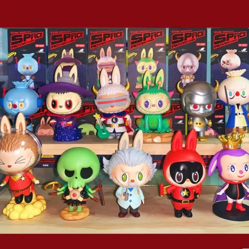 🚀 Labubu – Capitaine des Monstres de l’Espace – Figurine Anime POP MART