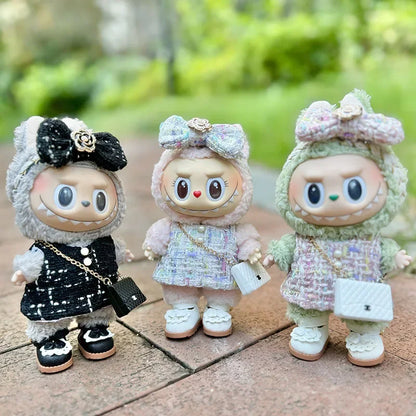 🌸 Ensemble Camellia pour Poupée Labubu 17 cm – Élégance, Style &amp; Imagination