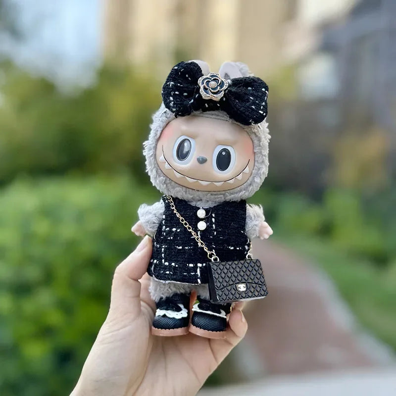 🌸 Ensemble Camellia pour Poupée Labubu 17 cm – Élégance, Style &amp; Imagination