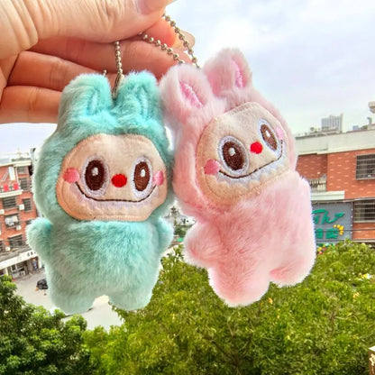 🧸 Labubu – Set de 30 Porte-clés Plush Blind Box Kawaii