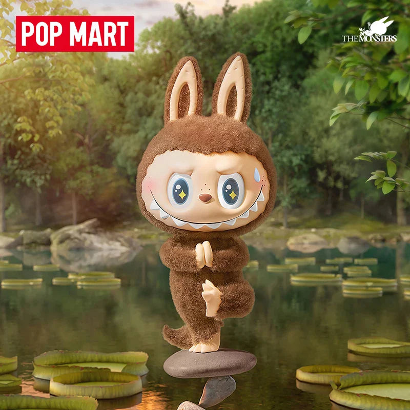 🧘♂️ Pop Mart Labubu – Figurine "Yoga Lazy