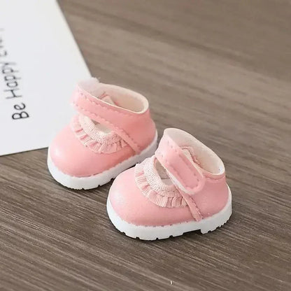 🎀 Vêtements Mini Poupée Labubu – Ensemble Rose Douillet avec Jupe en Laine