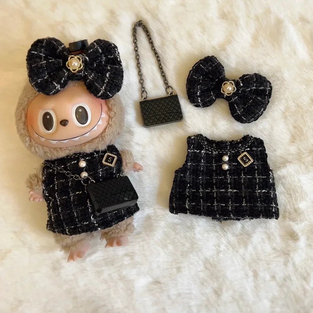 👗 Ensemble de Robe Classique pour Poupée Labubu – Élégance et Créativité au Rendez-vous !