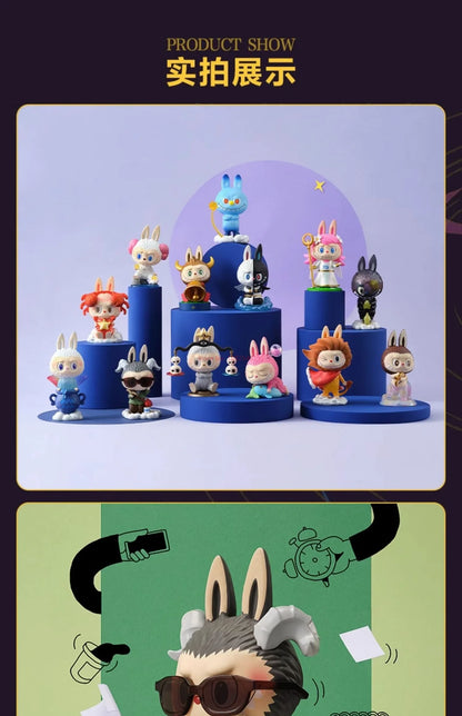 🌌 Labubu – Figurines d'Action | Série Constellation des Monstres (9 cm)