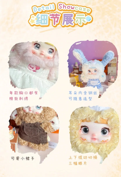 🧸 Poupée Surprise Angelya – Carnet des Chiots Magiques (V5)