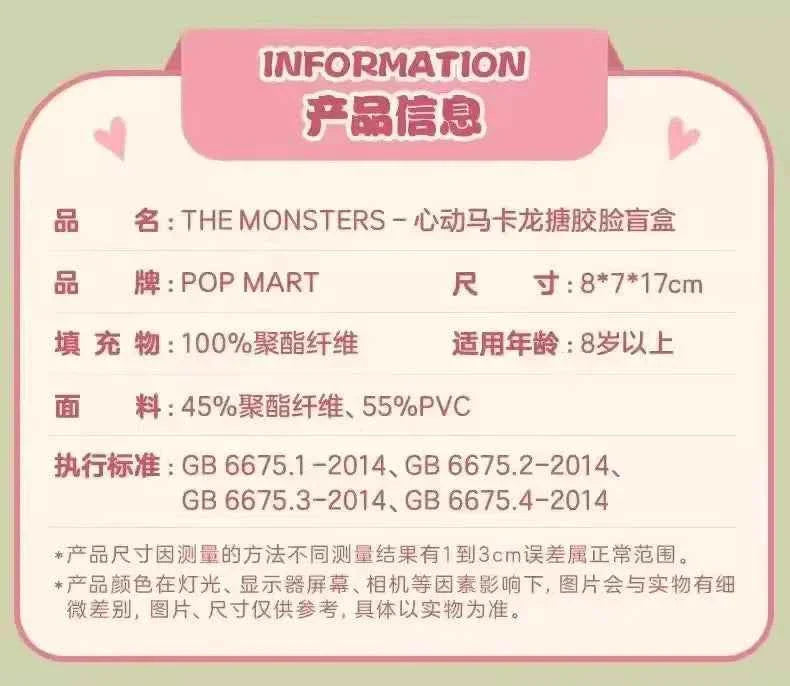 👾 Labubu – Monstre Macaron Attachant