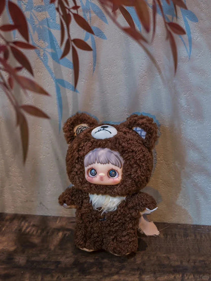 🌲 Peluche Kawaii Maymei V2 – Série Dark Forest | Décor de Bureau Mystérieux