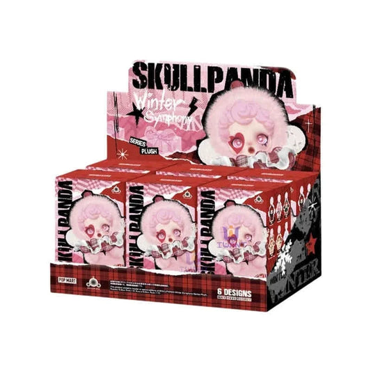 ❄️ SKULLPANDA - Hiver Enchanté : Poupée Pendentif de Collection