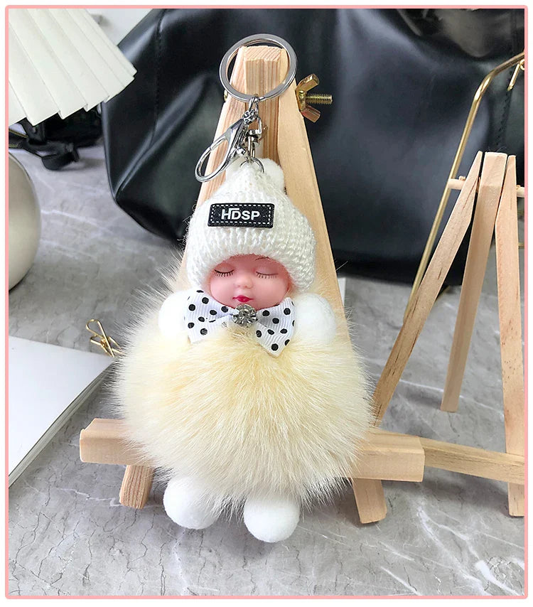 🧸Labubu Flocon Élégant – Charme Doux & Signature Unique