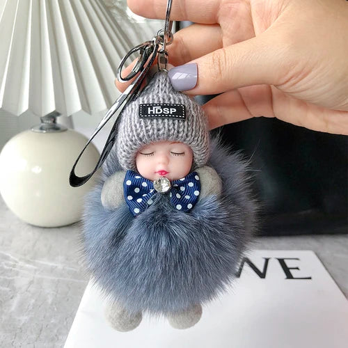 🧸Labubu Flocon Élégant – Charme Doux & Signature Unique