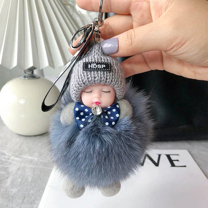 🧸Labubu Flocon Élégant – Charme Doux & Signature Unique