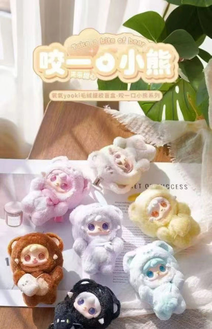🐻 Figurine Yooki V4 – Série Gen Bite Bear | 10 cm de Pure Mignonnerie