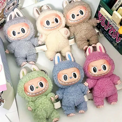 🧸 Figurine Labubu Enamel 17 cm – Monstre Kawaii &amp; Déco Pop
