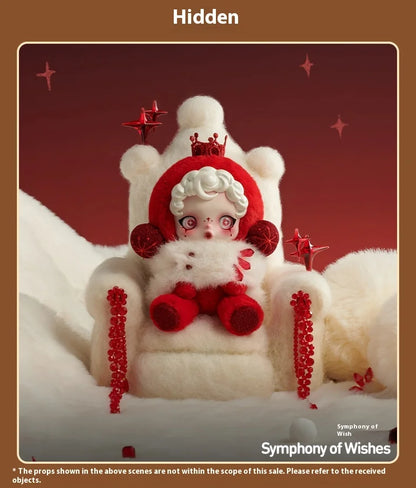 ❄️ SKULLPANDA - Hiver Enchanté : Poupée Pendentif de Collection