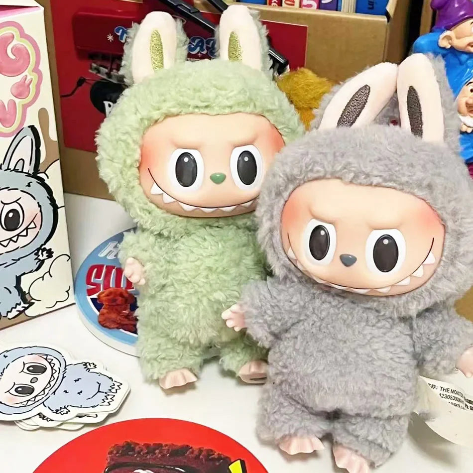 🧸 Figurine Labubu Enamel 17 cm – Monstre Kawaii &amp; Déco Pop